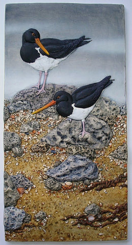 Oystercatchers II   SOLD