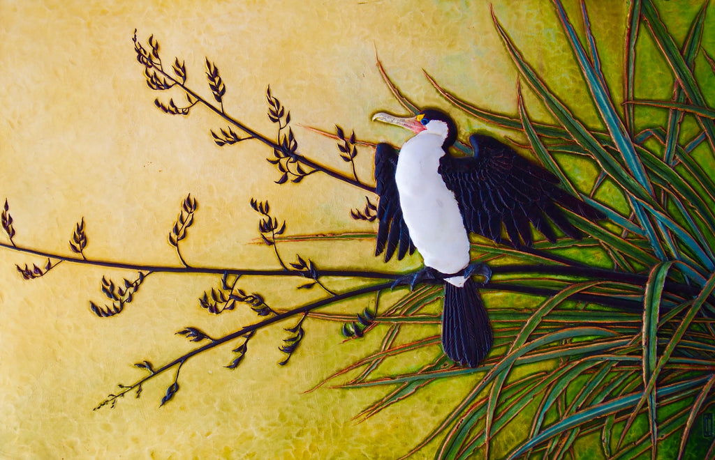 On the River Bank Print